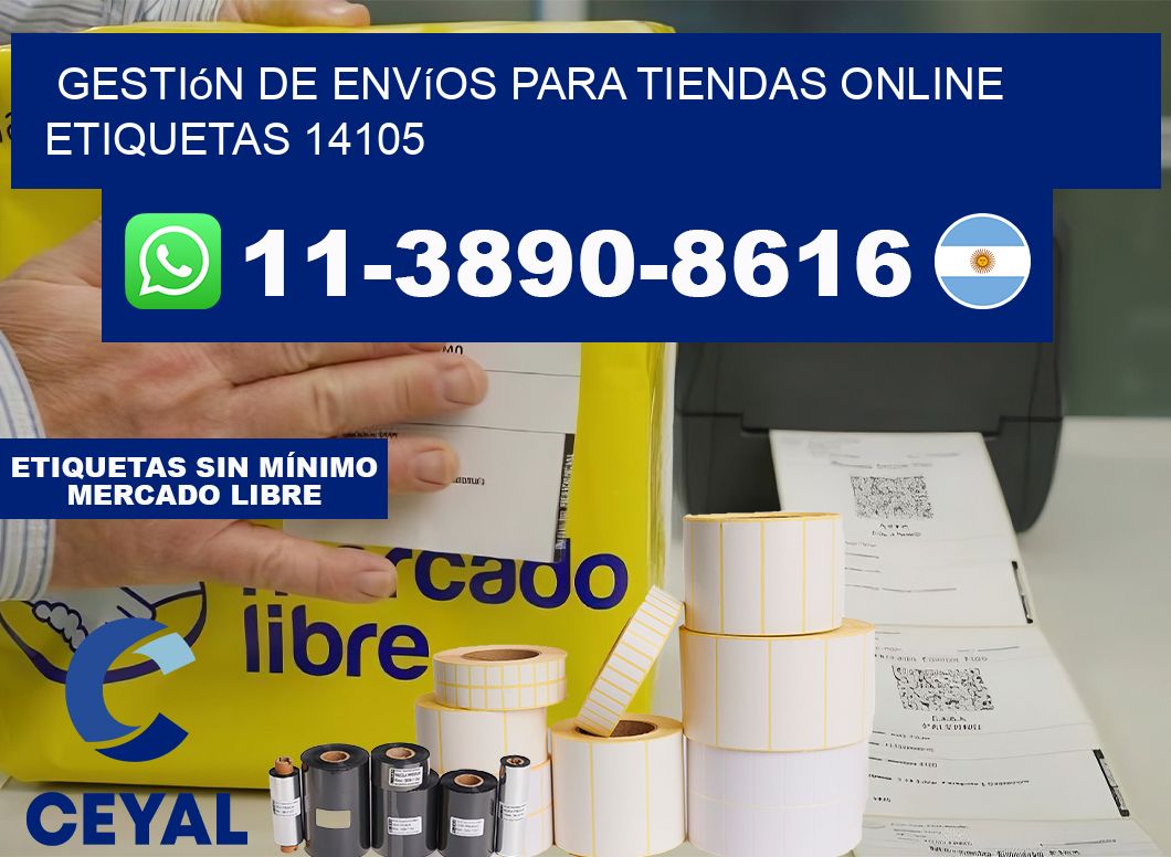 Gestión de envíos para tiendas online  etiquetas 14105