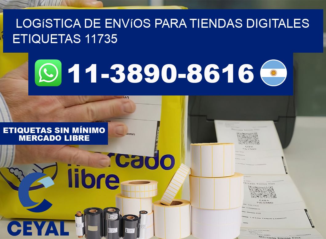 Logística de envíos para tiendas digitales  etiquetas 11735