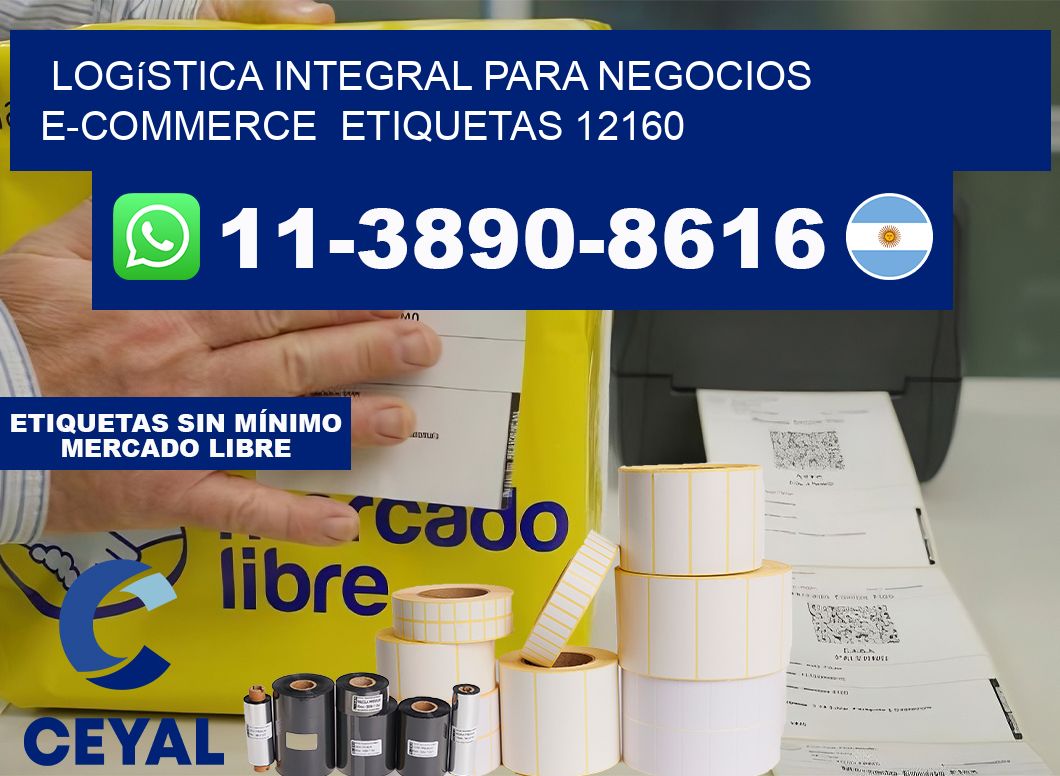 Logística integral para negocios e-commerce  etiquetas 12160