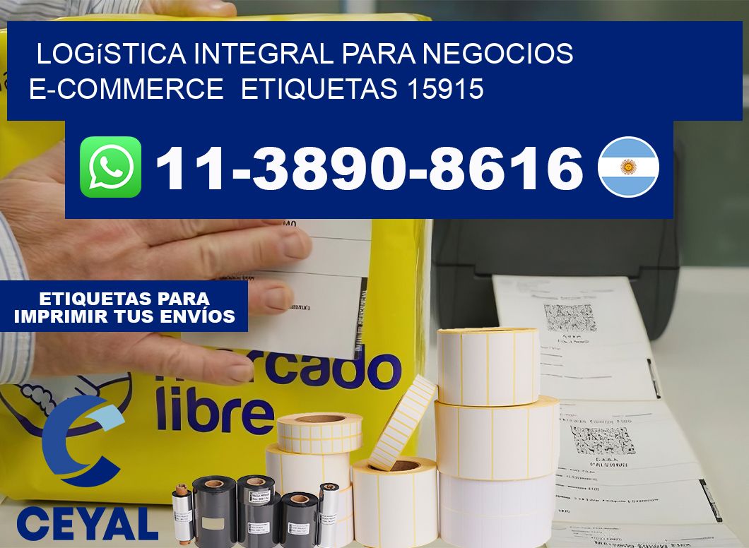 Logística integral para negocios e-commerce  etiquetas 15915
