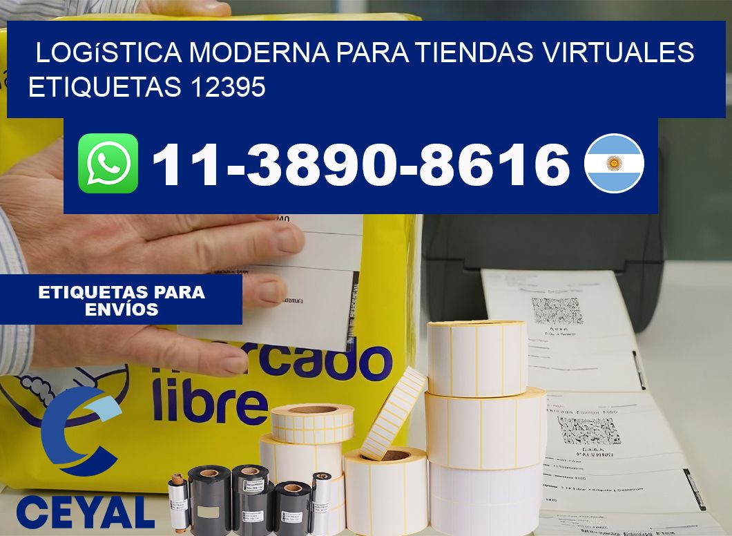 Logística moderna para tiendas virtuales  etiquetas 12395