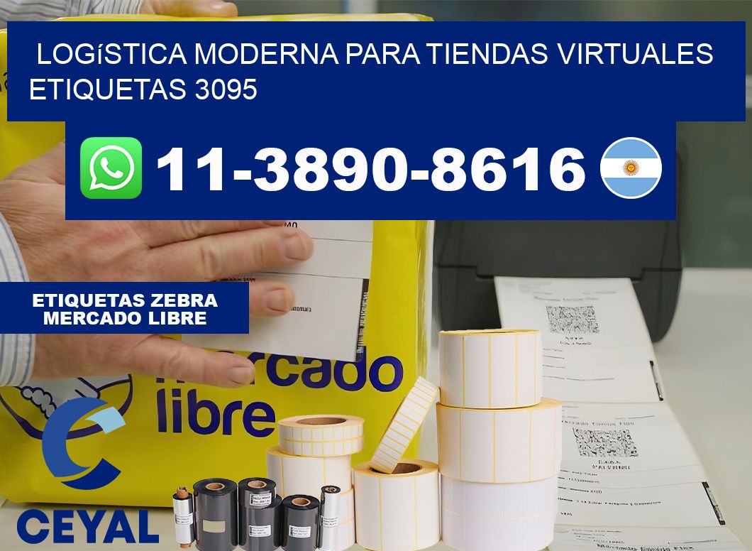 Logística moderna para tiendas virtuales  etiquetas 3095