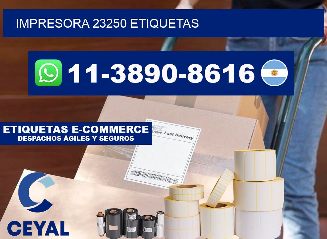 impresora 23250 etiquetas