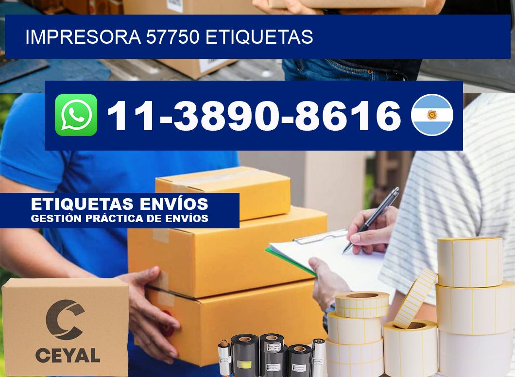 impresora 57750 etiquetas