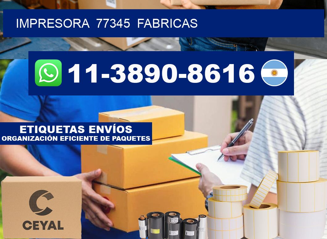 impresora  77345  fabricas