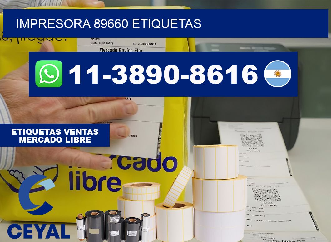 impresora 89660 etiquetas