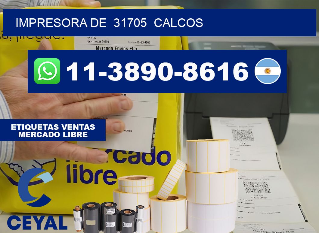 impresora de  31705  calcos