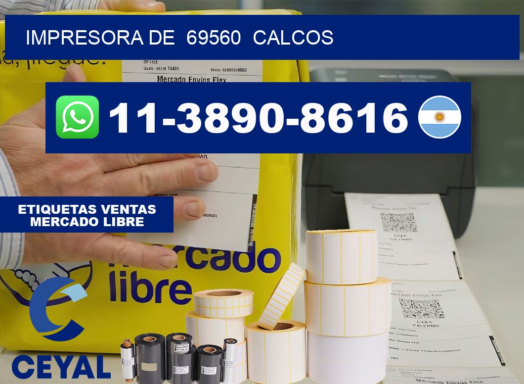 impresora de  69560  calcos