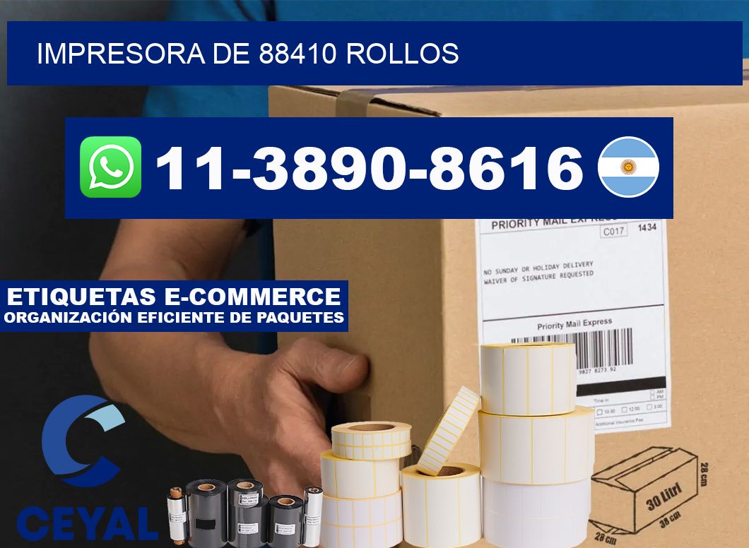 impresora de 88410 rollos