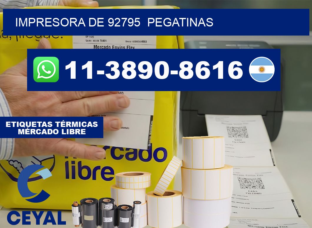 impresora de 92795  pegatinas