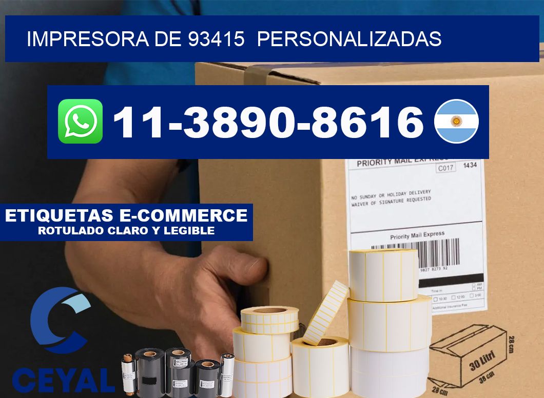 impresora de 93415  personalizadas