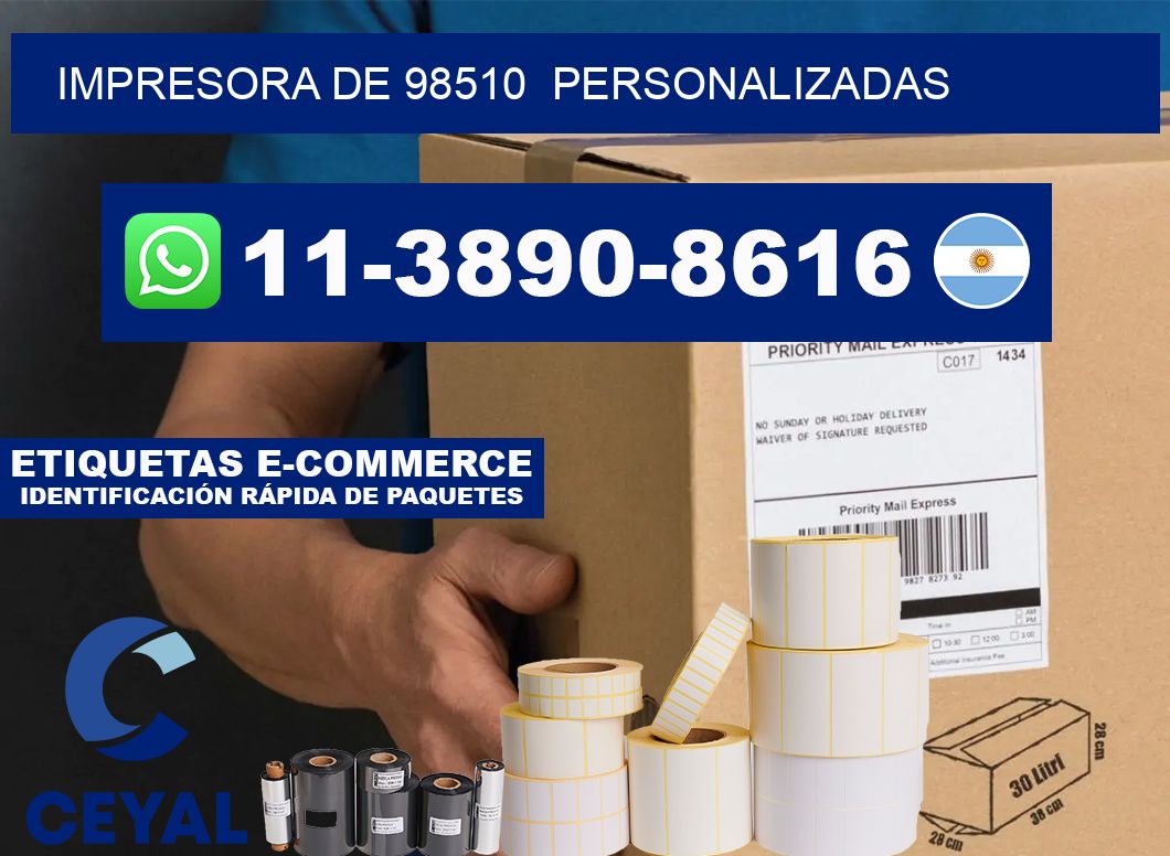 impresora de 98510  personalizadas