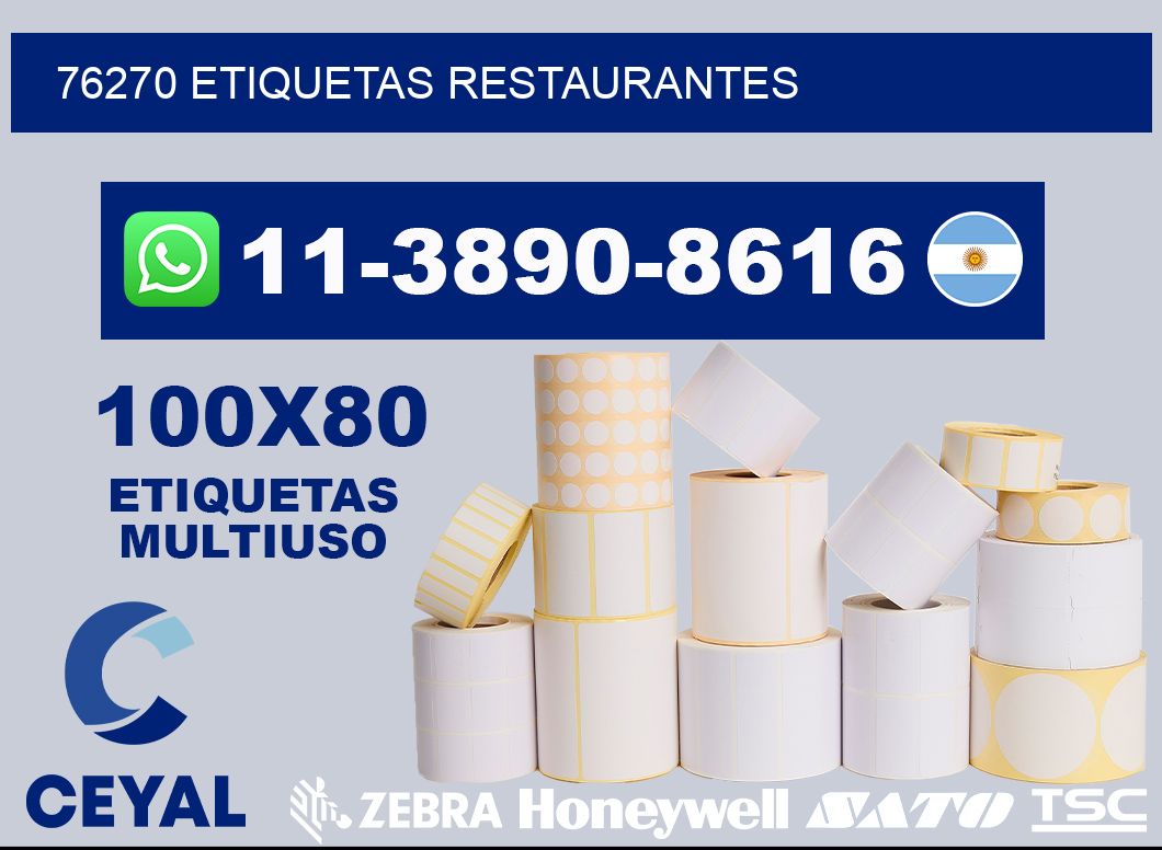 76270 etiquetas restaurantes