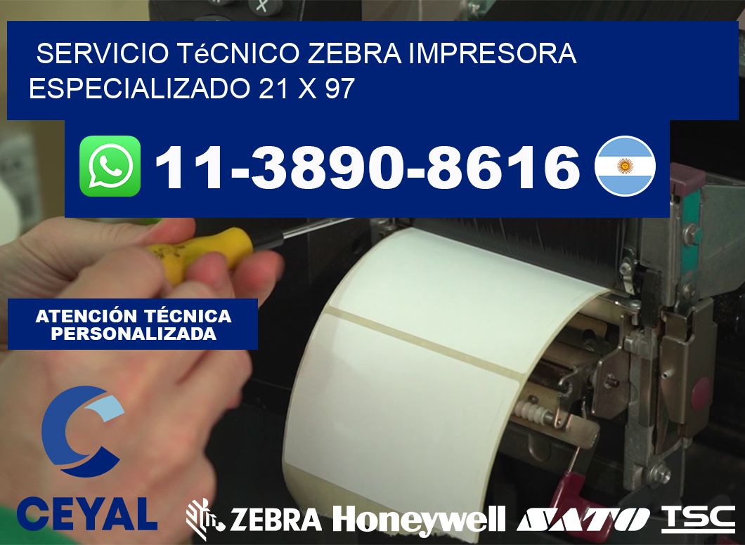 Servicio Técnico Zebra Impresora Especializado 21 x 97