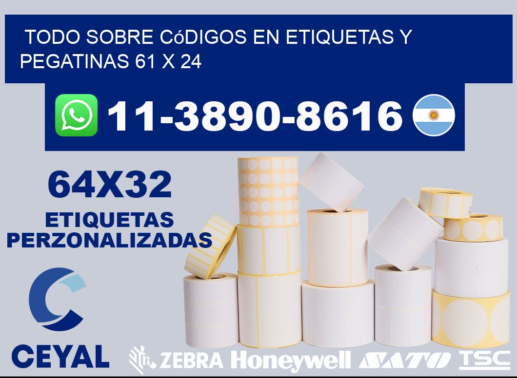 Todo sobre códigos en etiquetas y pegatinas 61 x 24