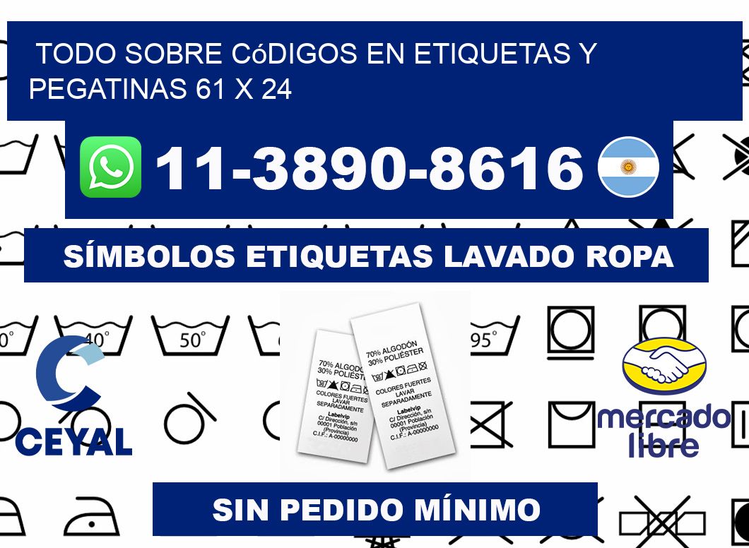Todo sobre códigos en etiquetas y pegatinas 61 x 24