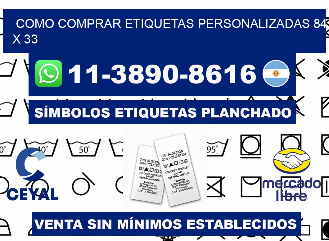 como comprar etiquetas personalizadas 84 x 33