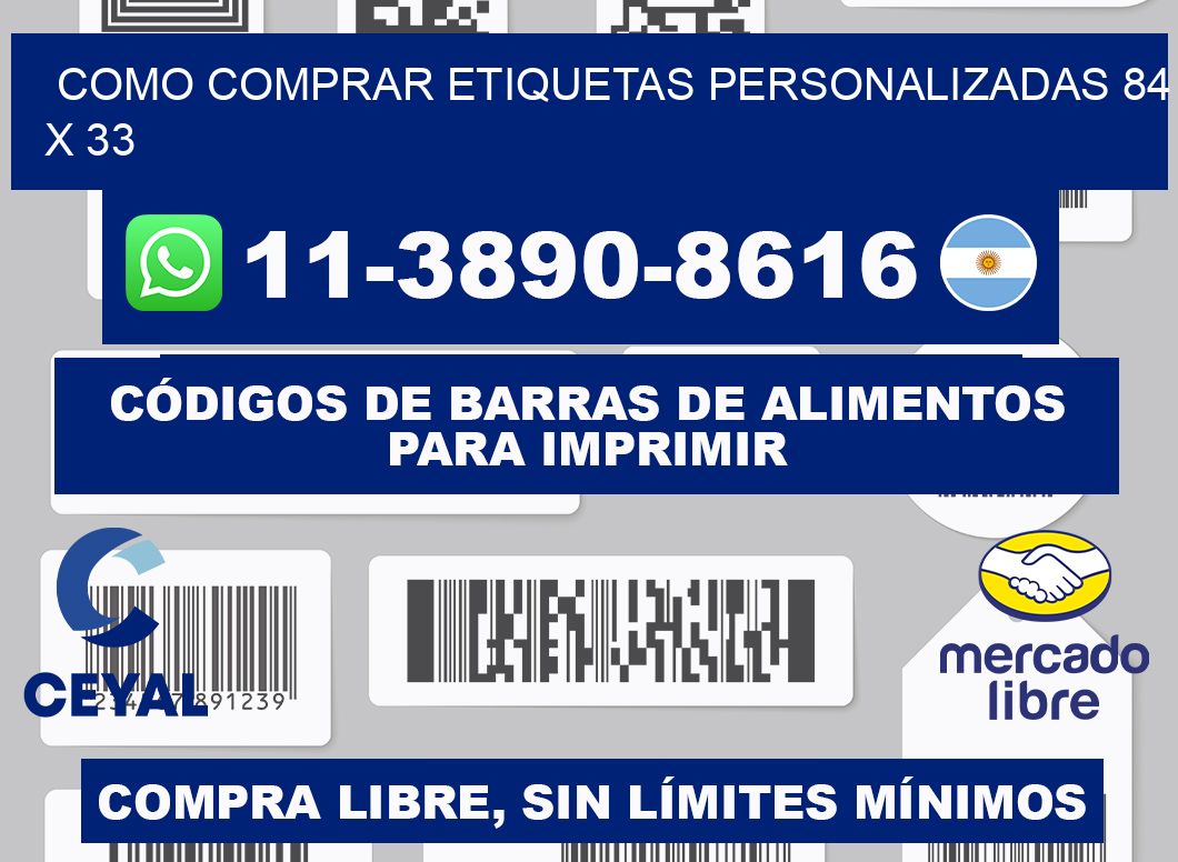 como comprar etiquetas personalizadas 84 x 33