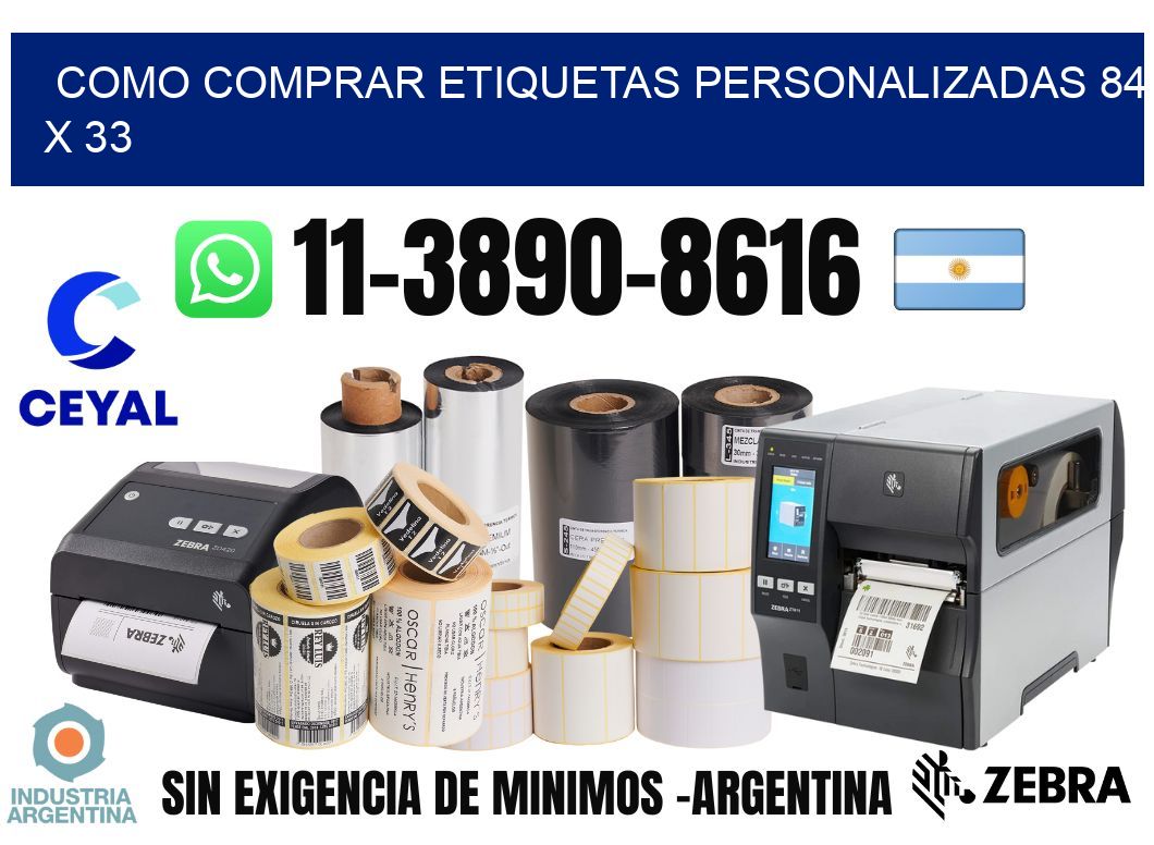 como comprar etiquetas personalizadas 84 x 33