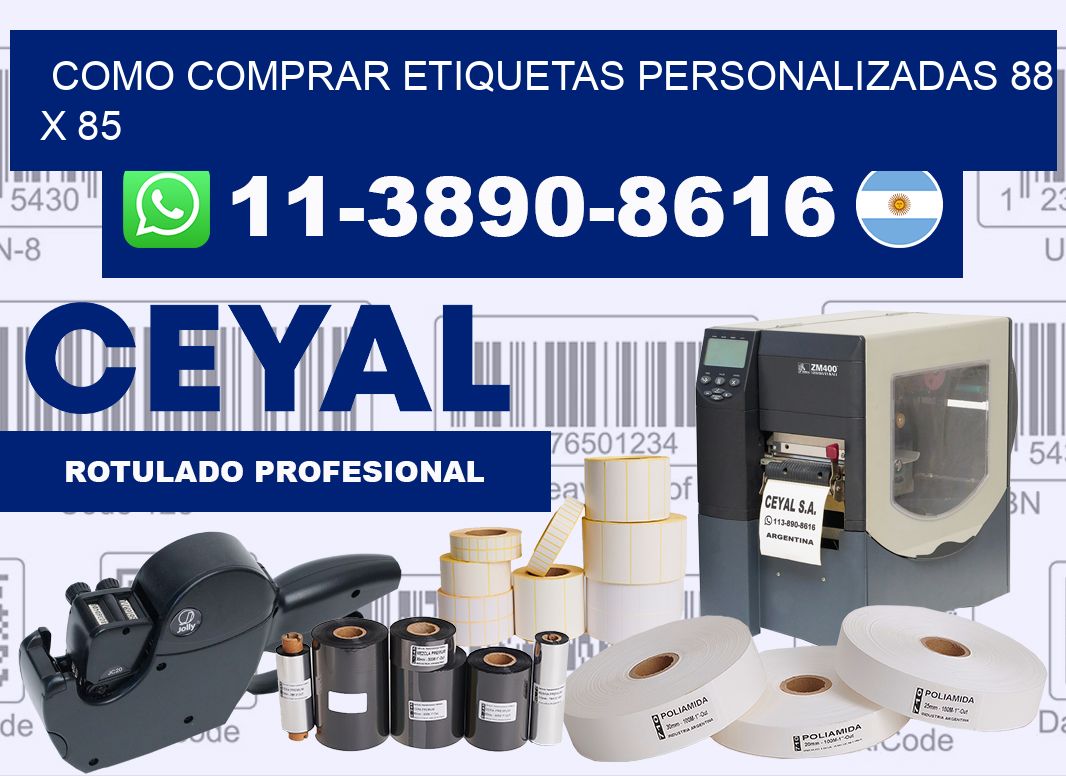 como comprar etiquetas personalizadas 88 x 85