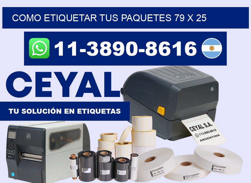 como etiquetar tus paquetes 79 x 25