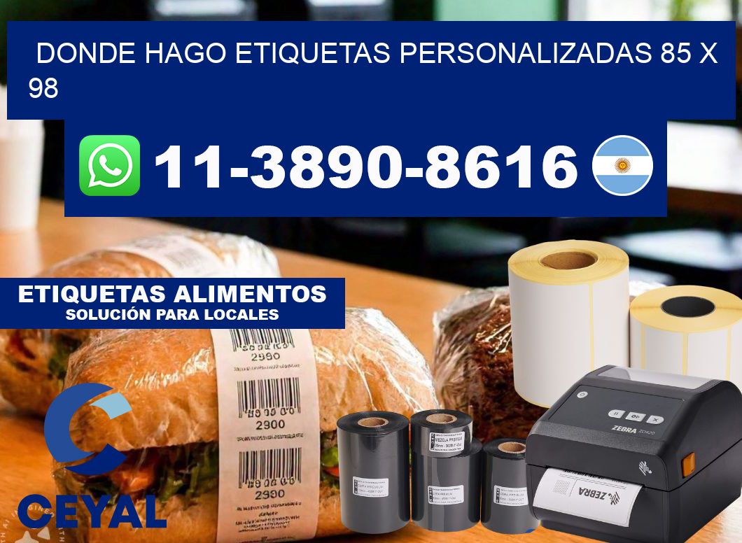donde hago etiquetas personalizadas 85 x 98
