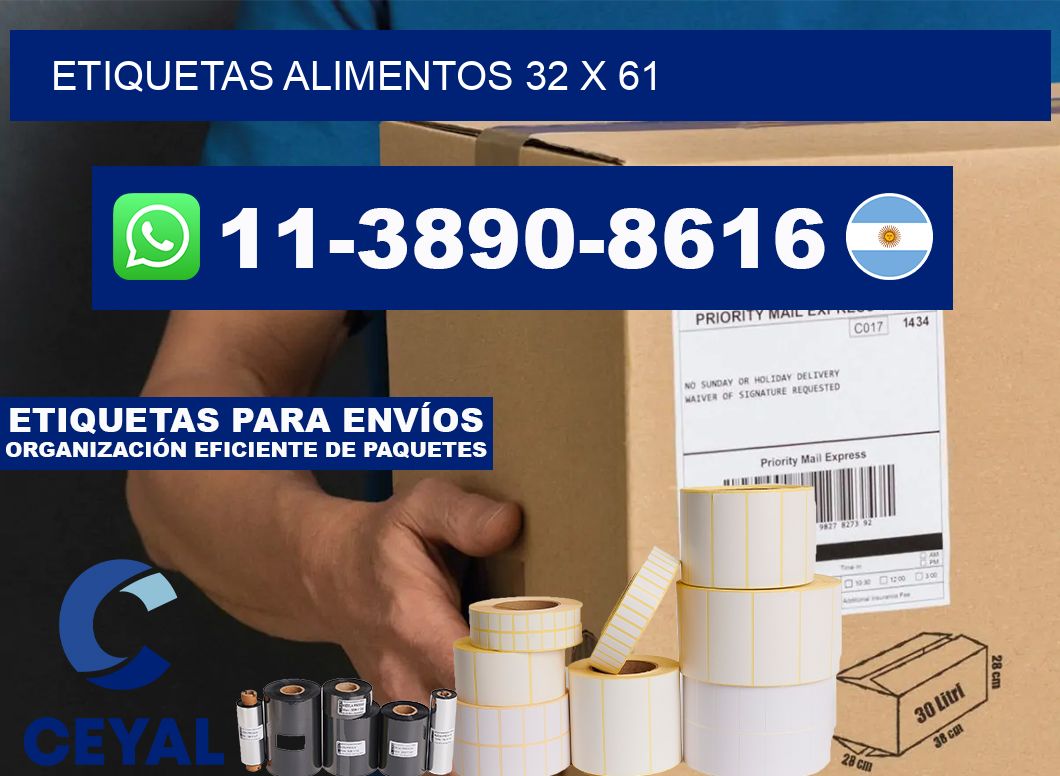 etiquetas alimentos 32 x 61