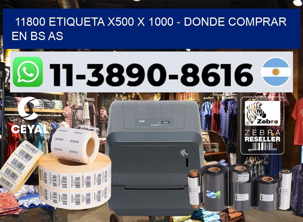 11800 etiqueta x500 x 1000 – Donde Comprar en bs as