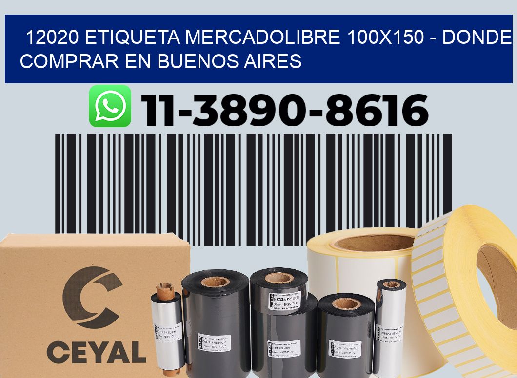 12020 etiqueta MercadoLibre 100x150 - Donde Comprar en Buenos Aires