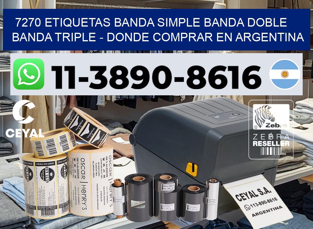 7270 etiquetas banda simple banda doble banda triple – Donde Comprar en Argentina