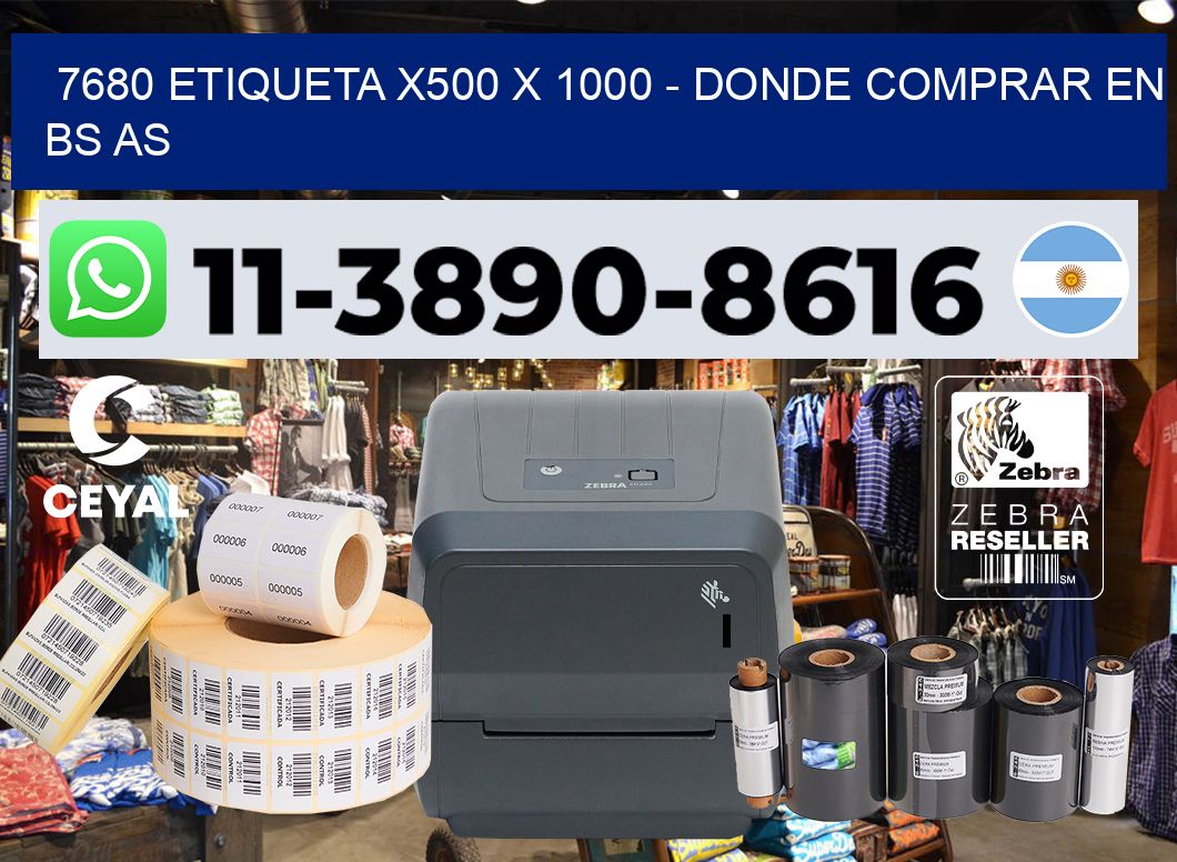 7680 etiqueta x500 x 1000 – Donde Comprar en bs as