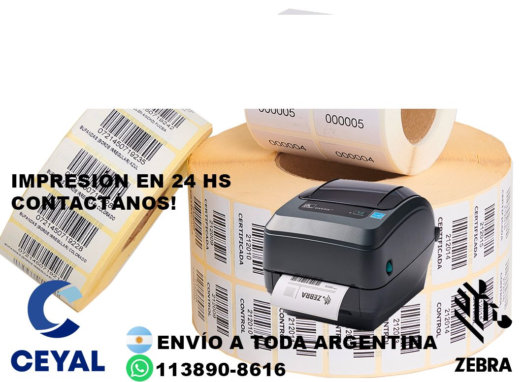 Donde Comprar etiquetas alimentos 61 x 51 en TODO EL PAIS? Buenos Aires - Stock permanente
