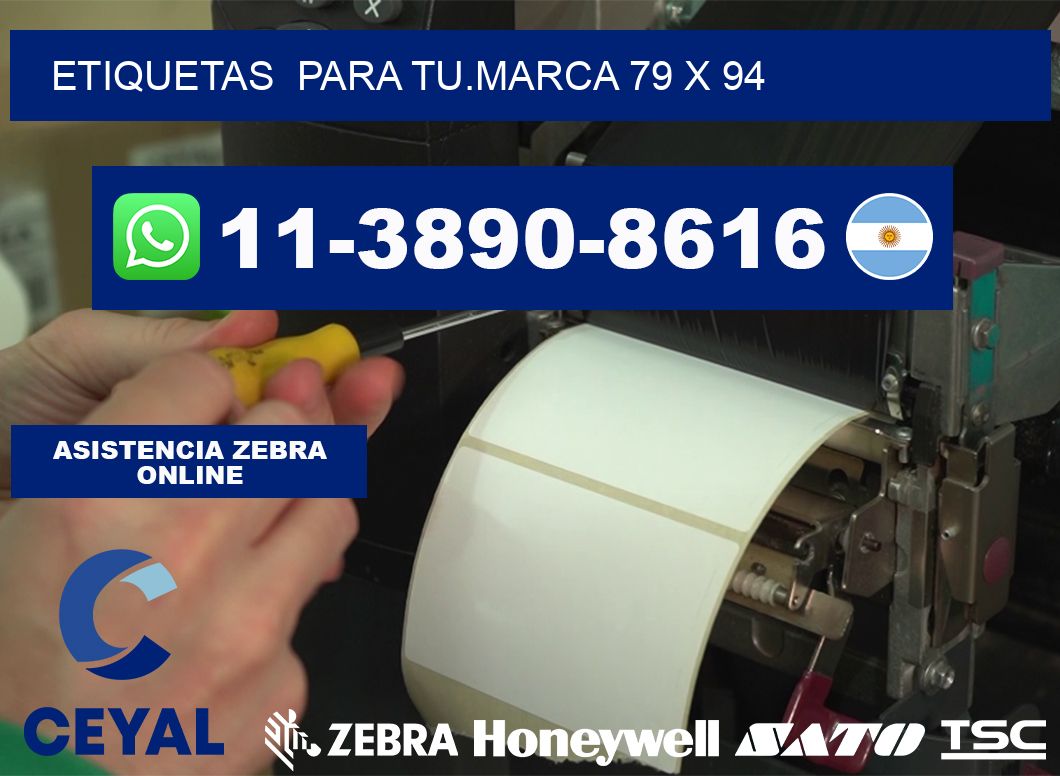 Etiquetas para tu.marca 79 x 94