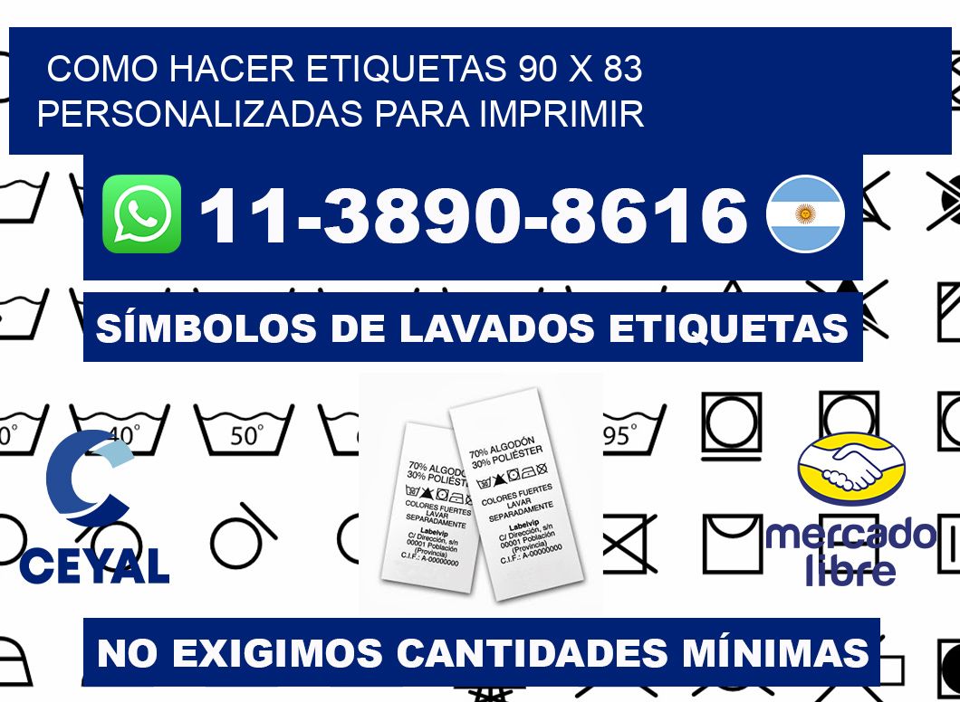 como hacer etiquetas 90 x 83 personalizadas para imprimir
