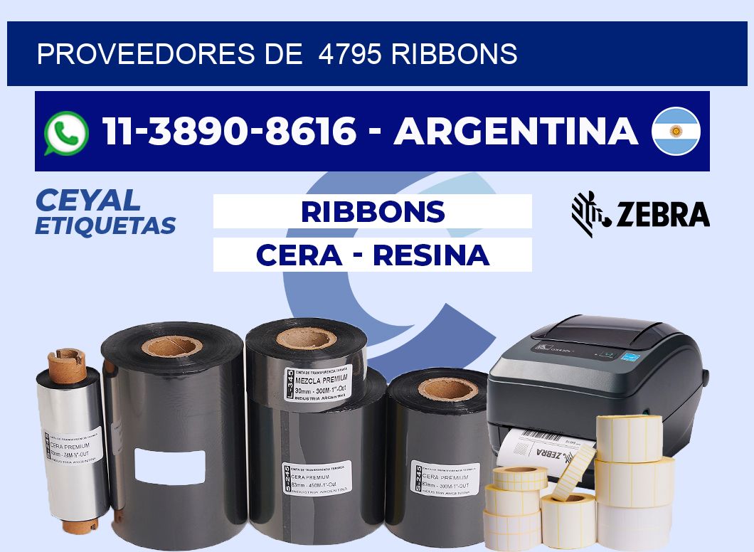 Proveedores de  4795 ribbons