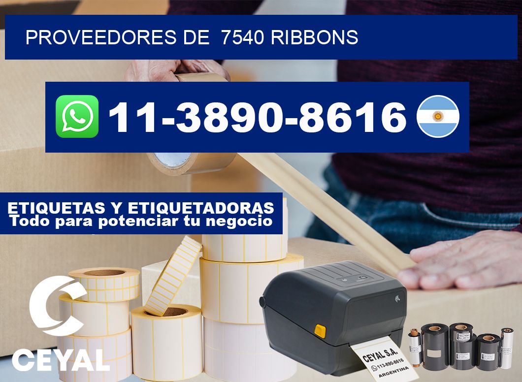 Proveedores de 7540 ribbons
