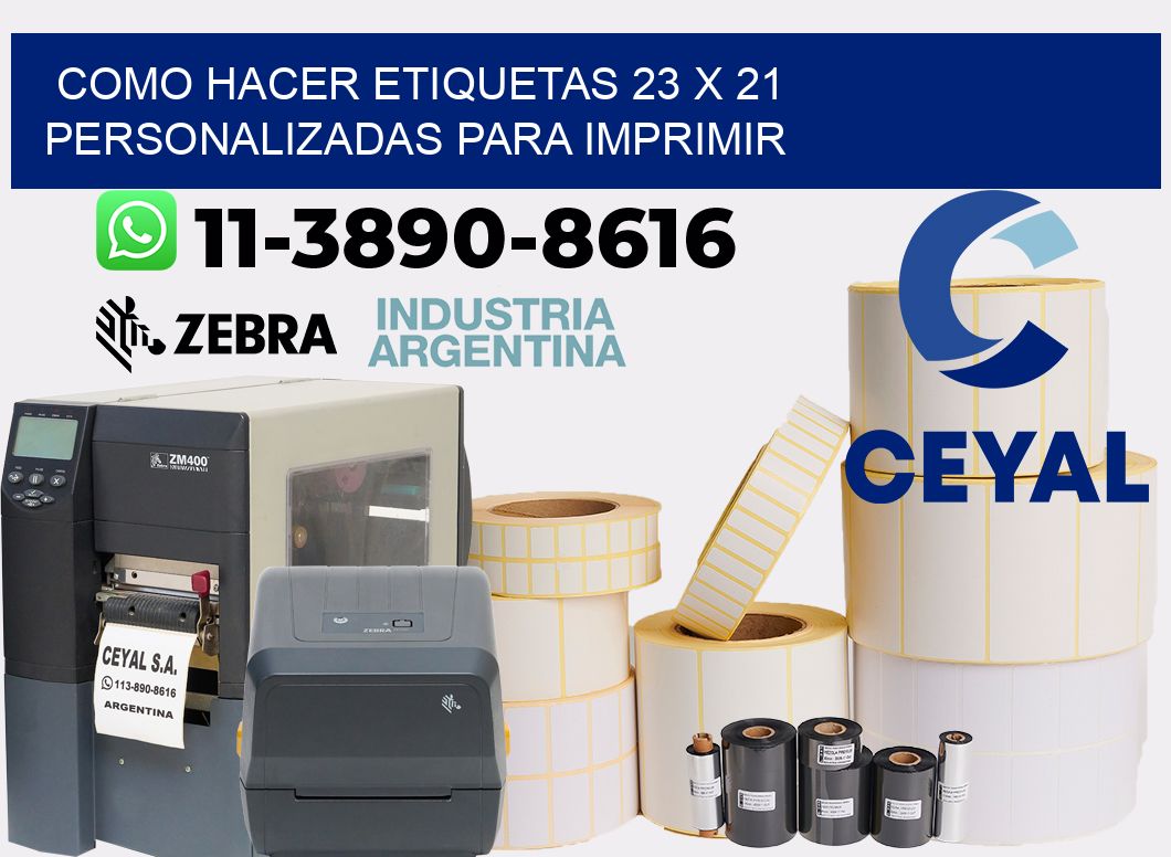 como hacer etiquetas 23 x 21 personalizadas para imprimir