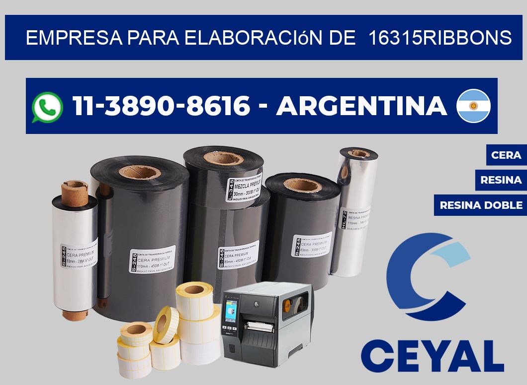 empresa para elaboración de 16315ribbons