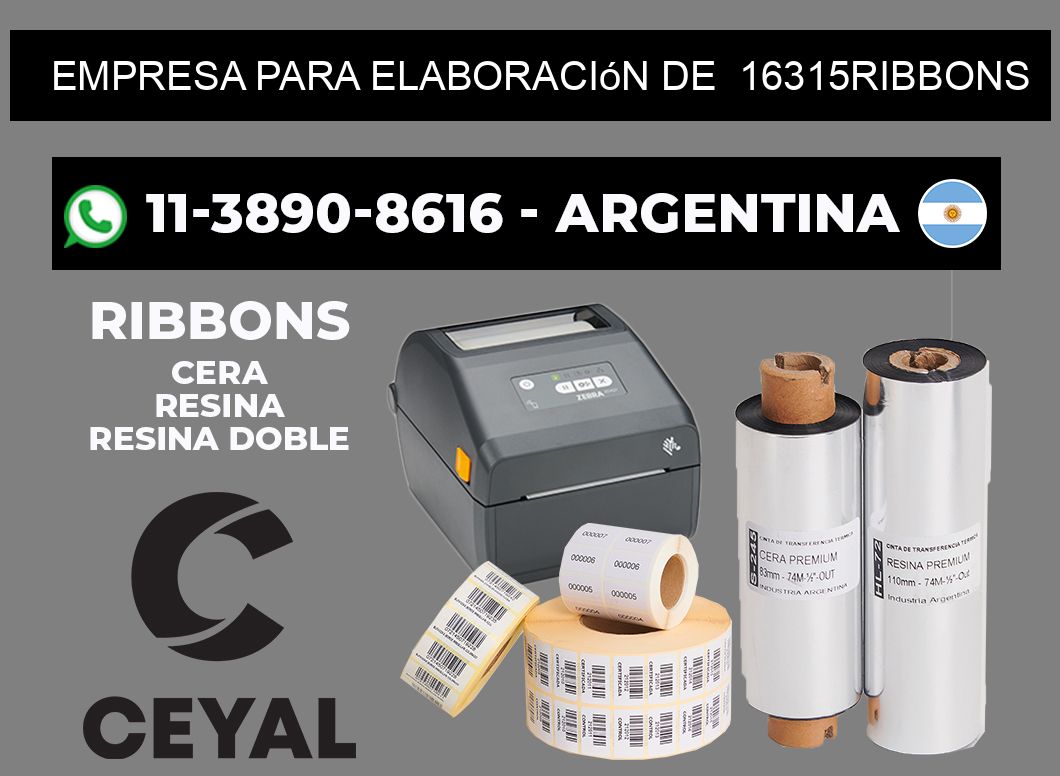 empresa para elaboración de 16315ribbons