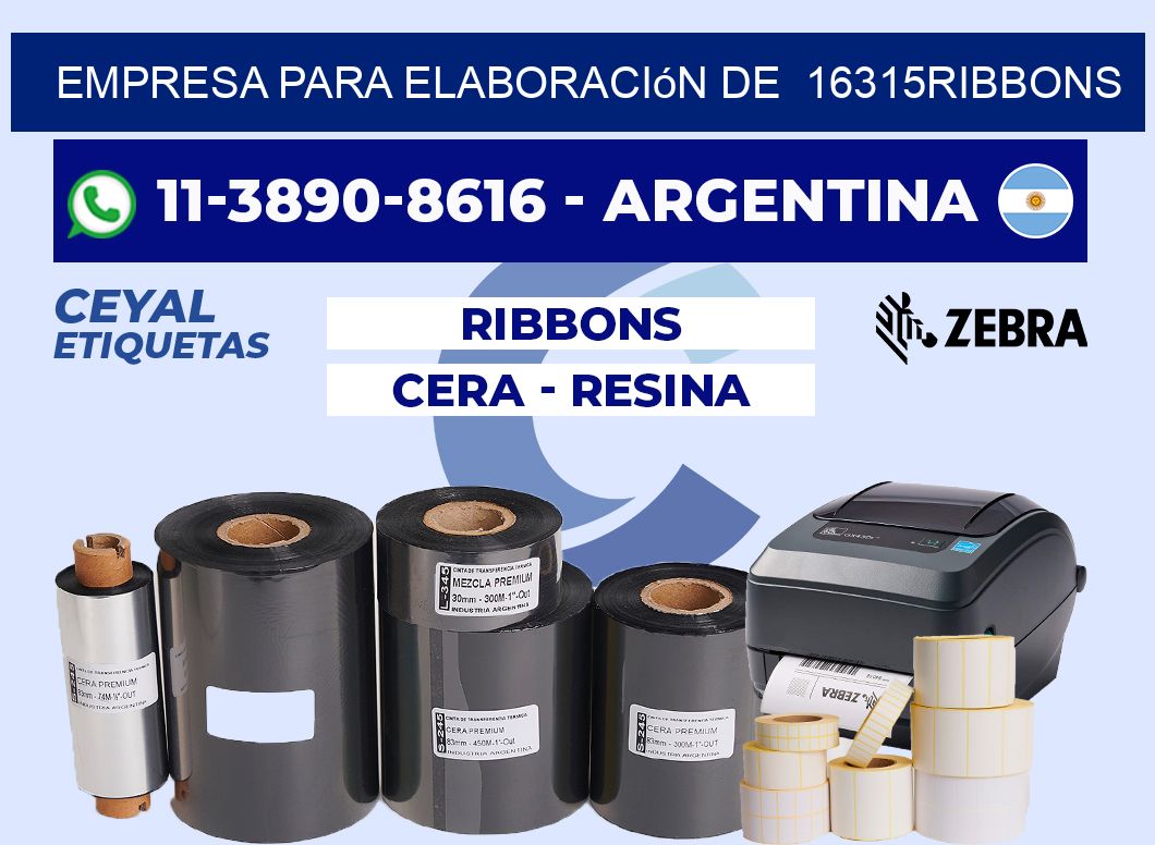 empresa para elaboración de  16315ribbons