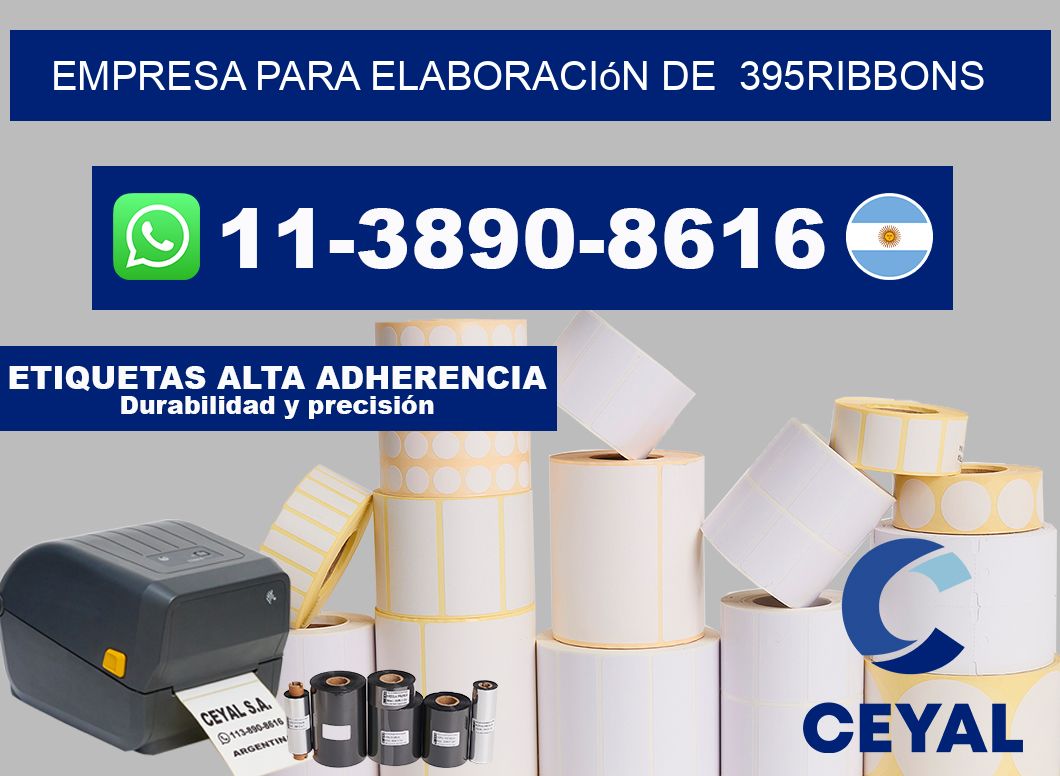 empresa para elaboración de  395ribbons