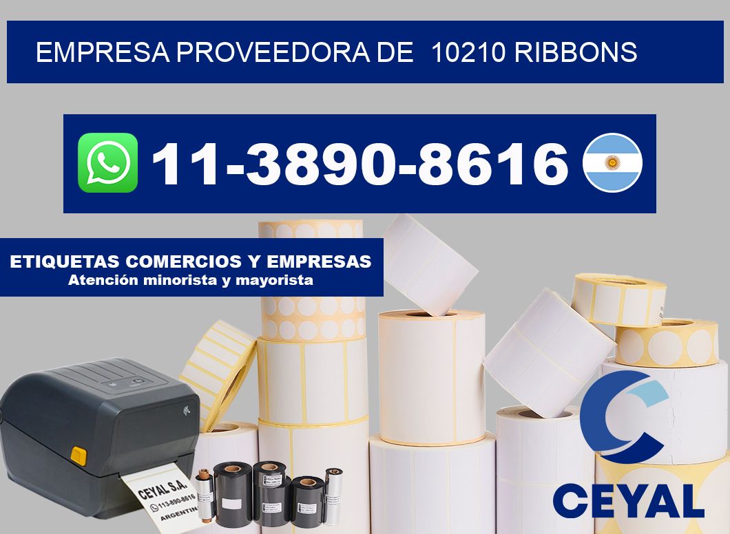 empresa proveedora de  10210 ribbons