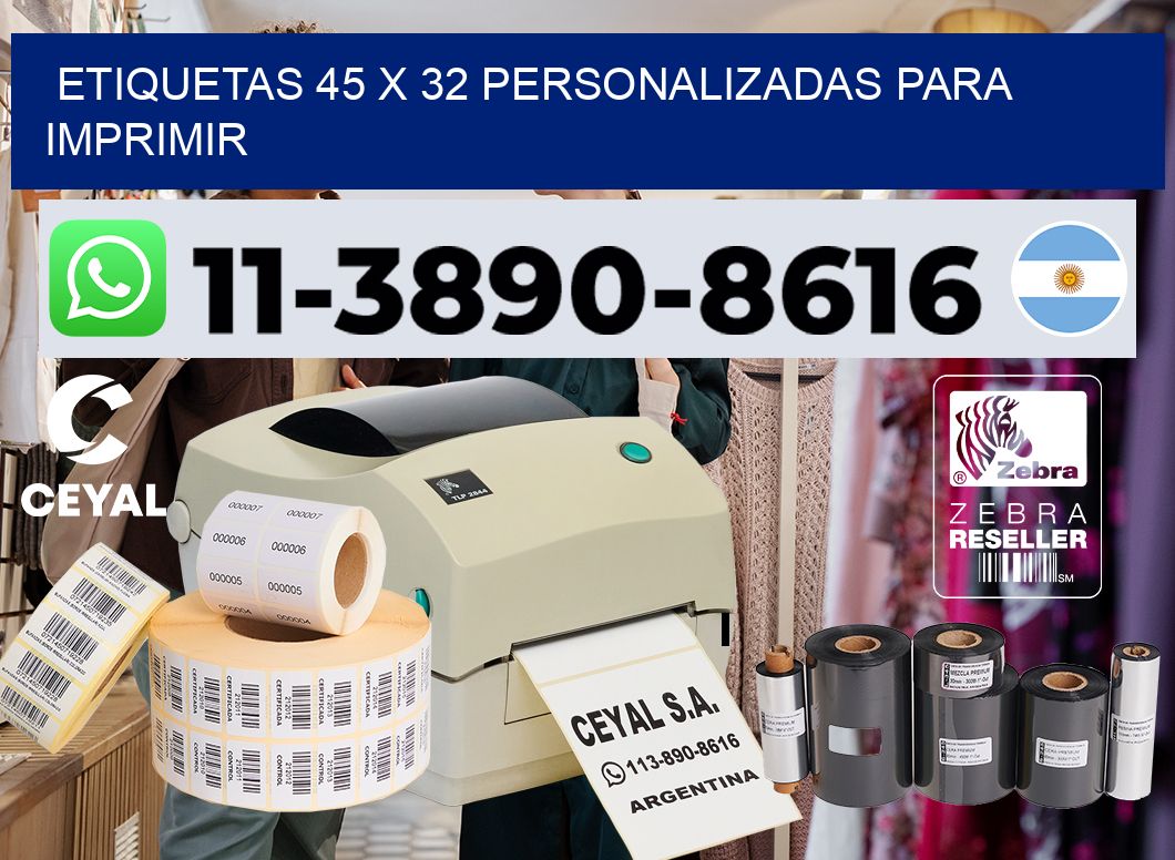 etiquetas 45 x 32 personalizadas para imprimir