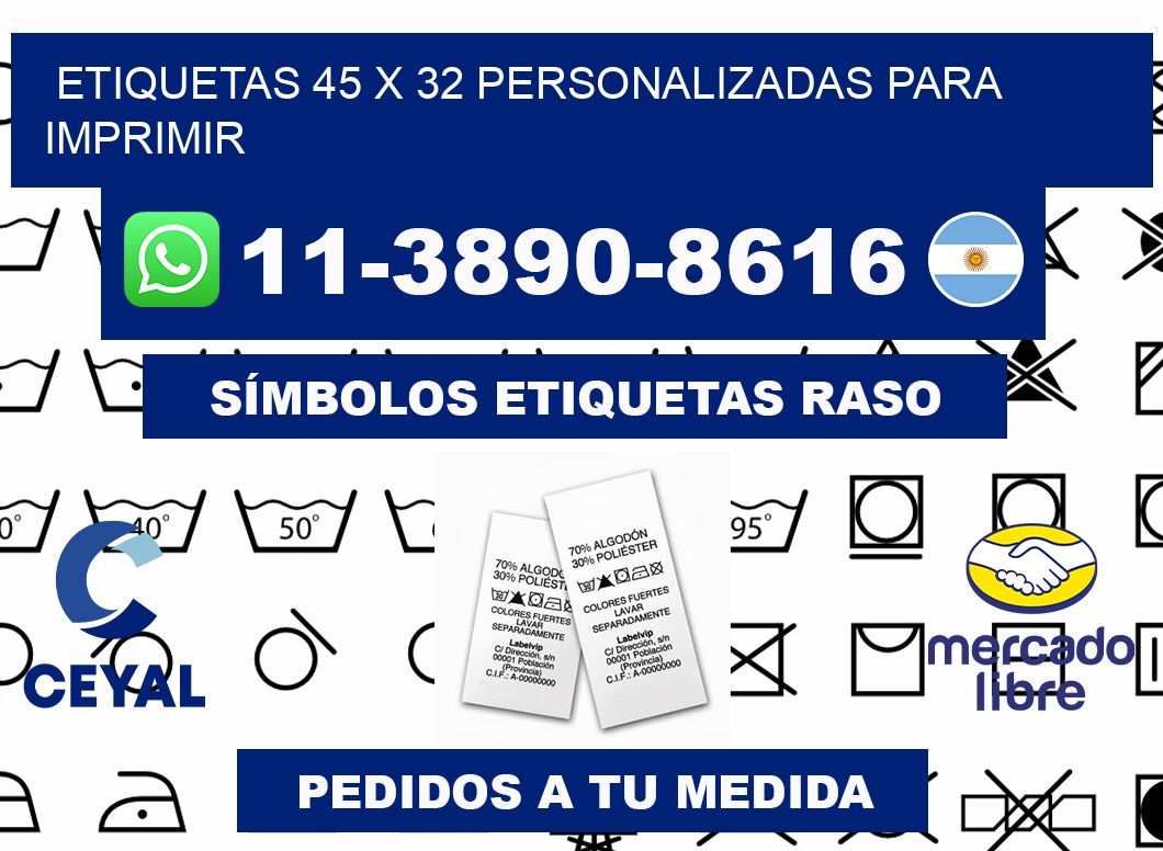 etiquetas 45 x 32 personalizadas para imprimir