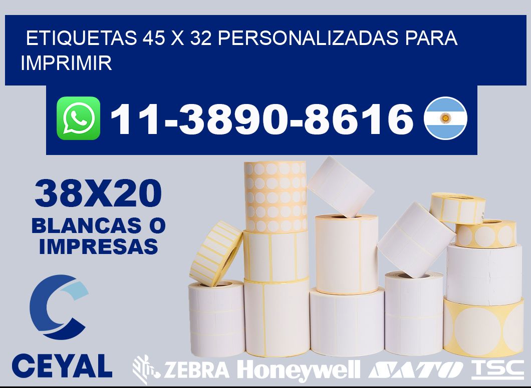 etiquetas 45 x 32 personalizadas para imprimir