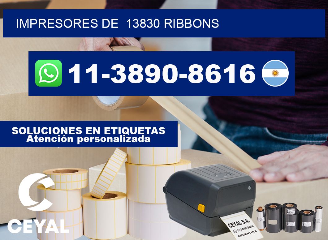 impresores de 13830 ribbons