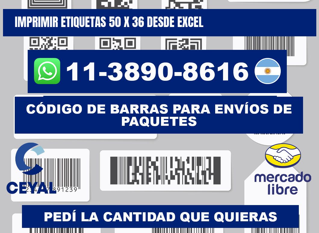 imprimir etiquetas 50 x 36 desde excel