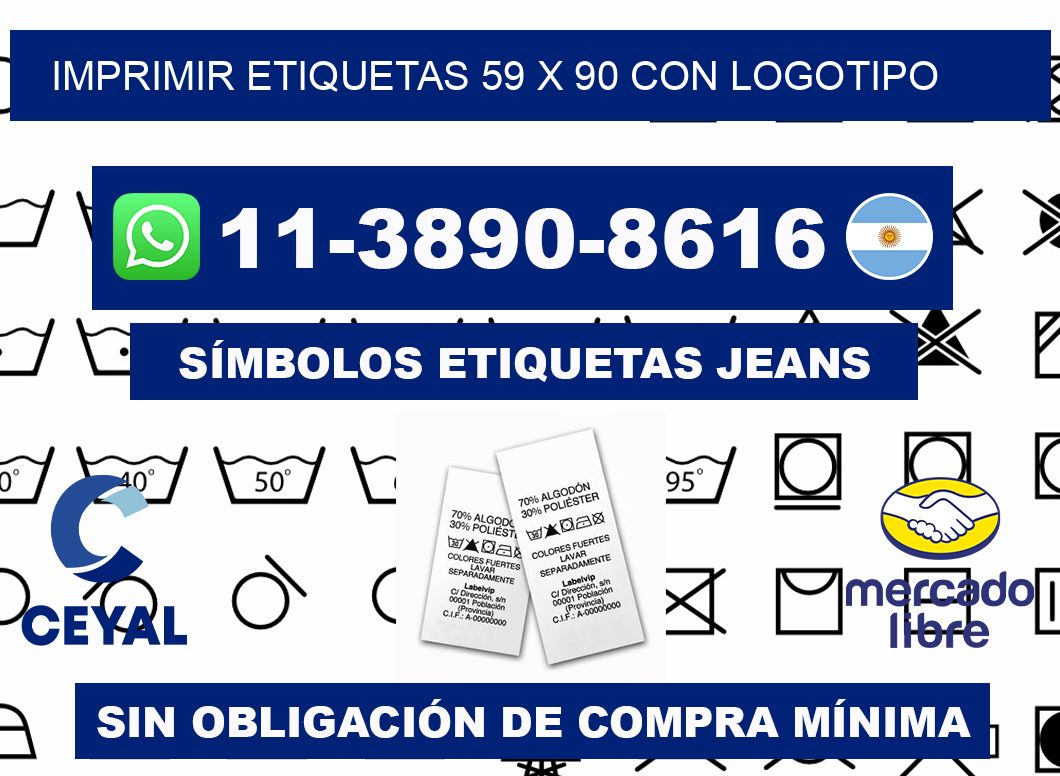 imprimir etiquetas 59 x 90 con logotipo