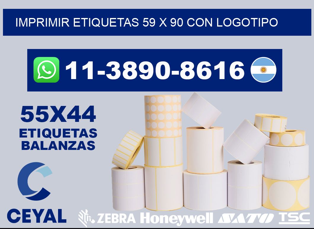 imprimir etiquetas 59 x 90 con logotipo