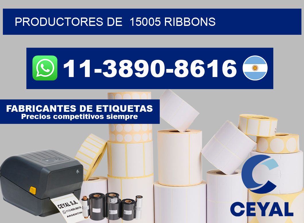 productores de  15005 ribbons